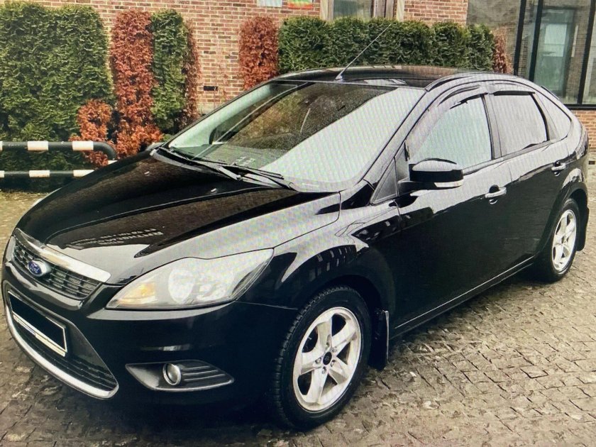 Ford Focus 2 Рестайлинг черный