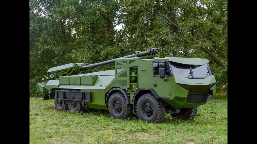 155-Мм самоходная гаубица Цезарь Франция