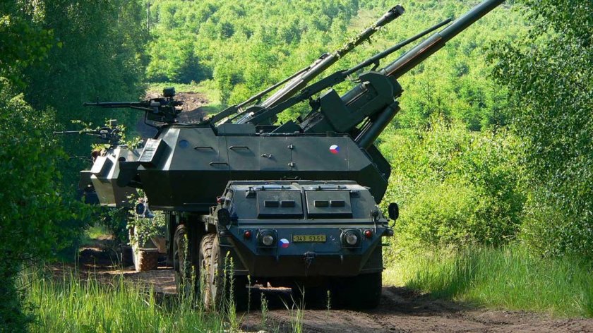 152-Мм самоходная пушка-гаубица vz.77 «дана»