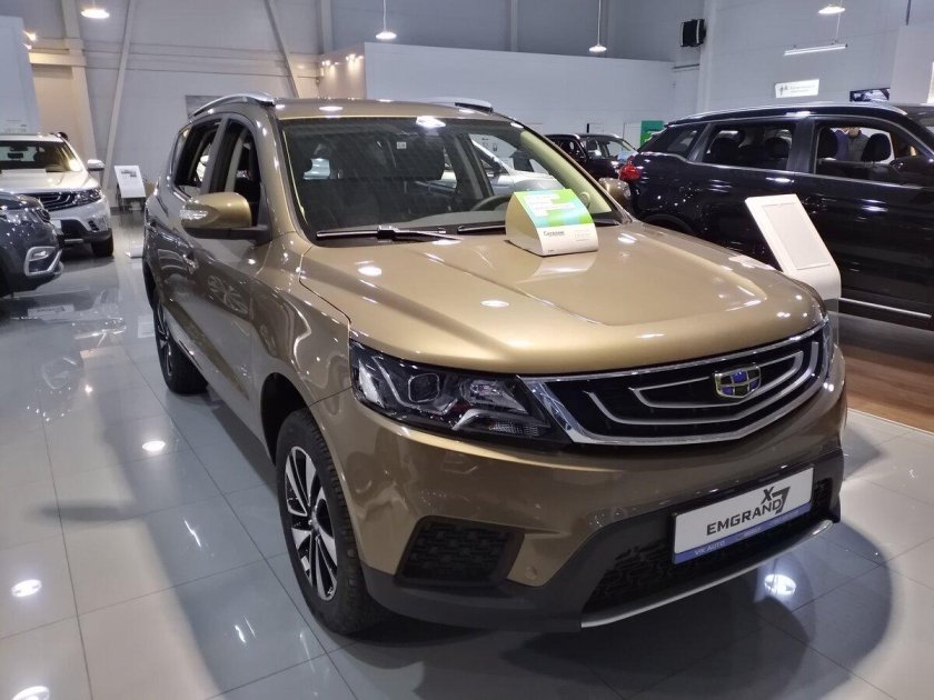 Новый Geely Emgrand x7
