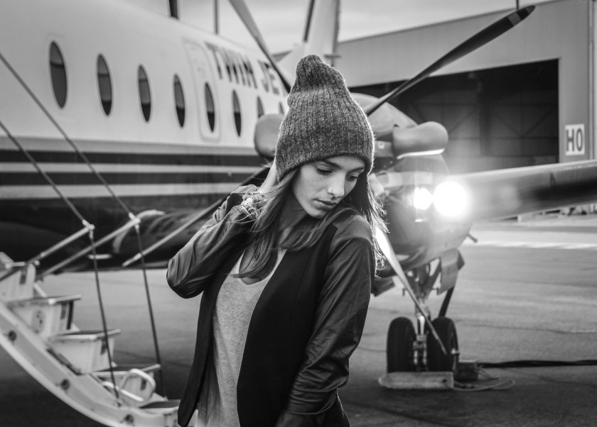 Фотосессия с самолетом