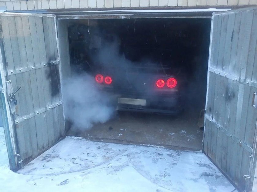 Прогрев авто в гараже
