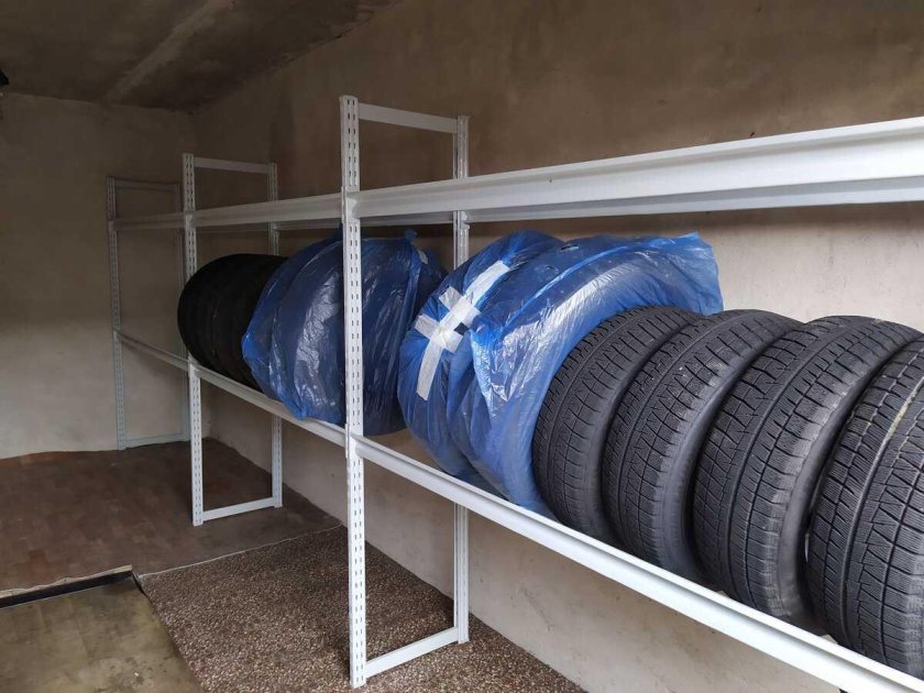 Хранение резины