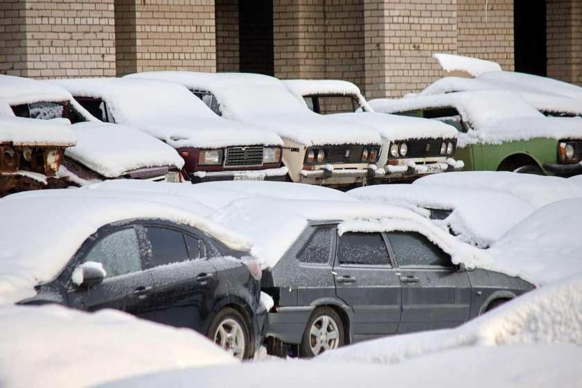 Зимняя парковка