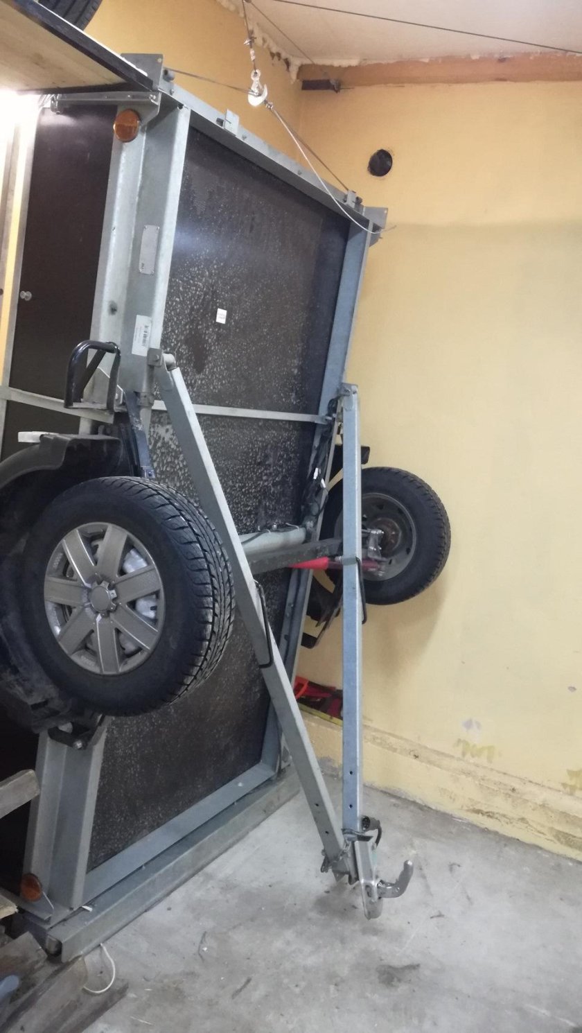 Гараж прицеп для легкового автомобиля