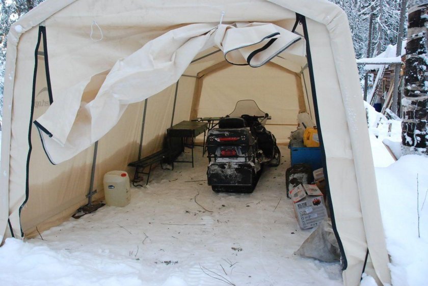 Гараж тентовый SHELTERLOGIC 3 Х 6.1 Х 2.4 М