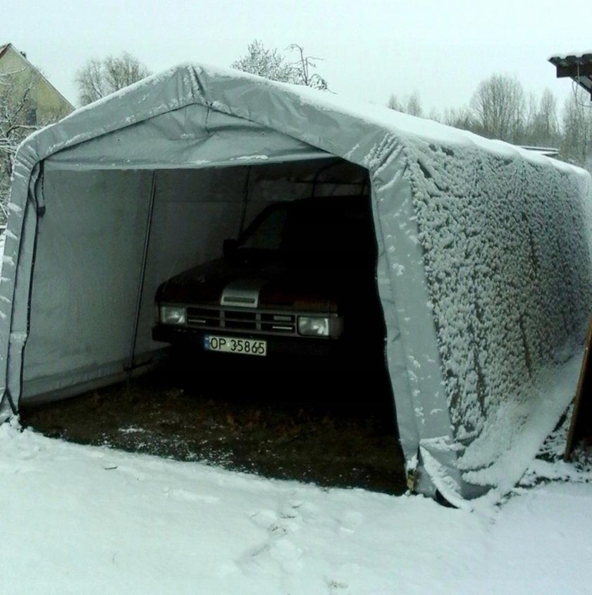 Гараж тентовый COVERIT Урал (3х6 м)