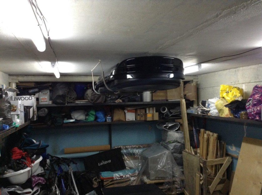 Хранение бокса Thule