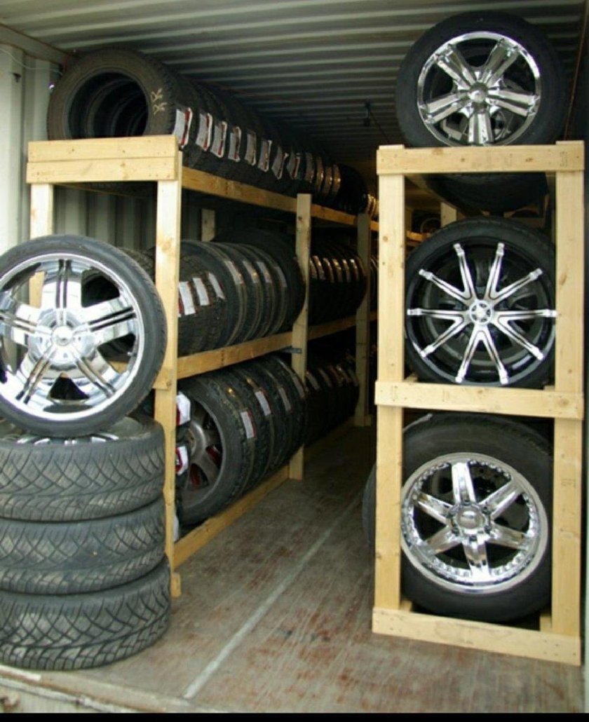 Стеллаж для хранения колес KROSSTECH Mini pion-4