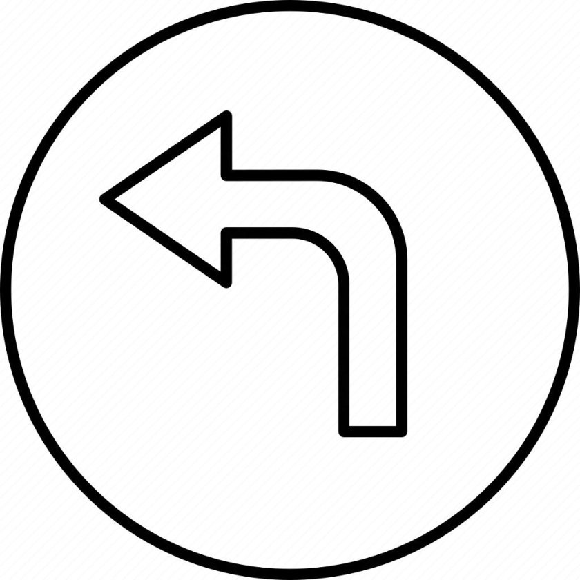 Знак поворот