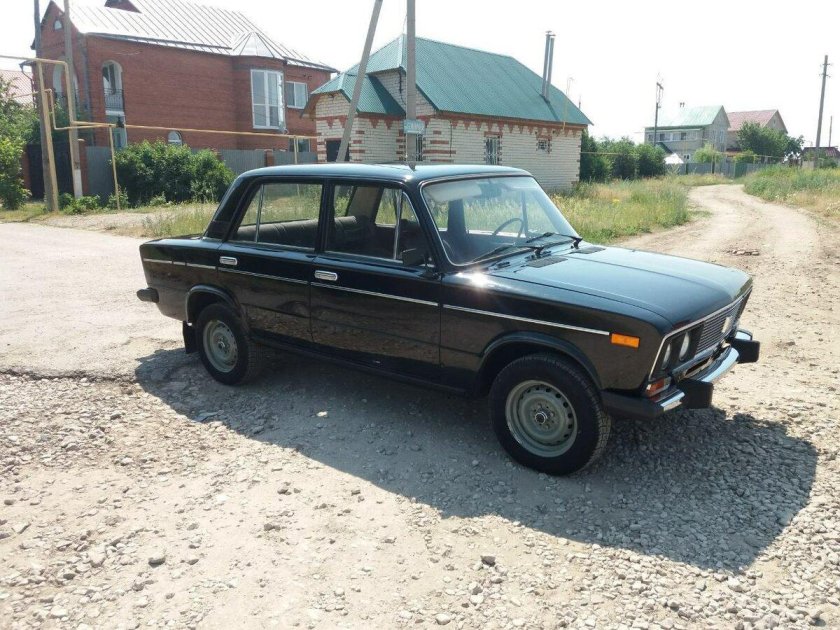 ВАЗ 2106 чёрная завод