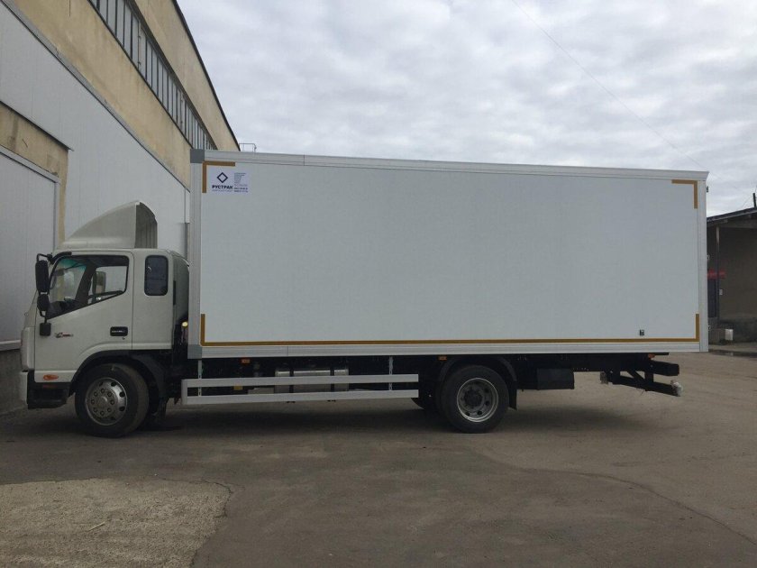 JAC n120 изотермический фургон