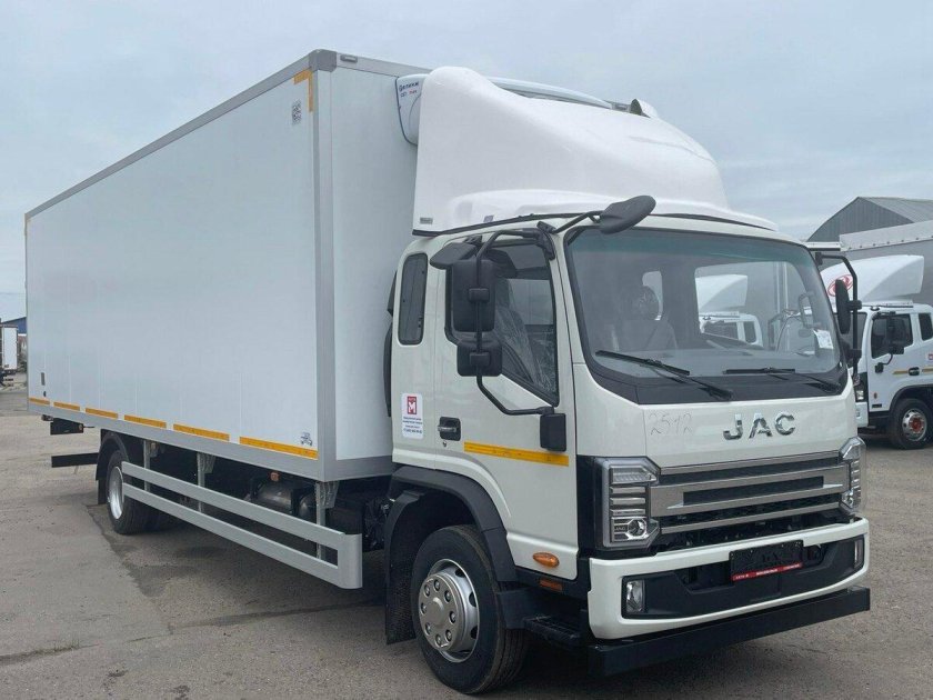 Jac n90 изотермический фургон