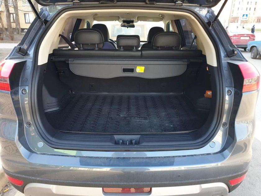 Geely Atlas 1 багажник