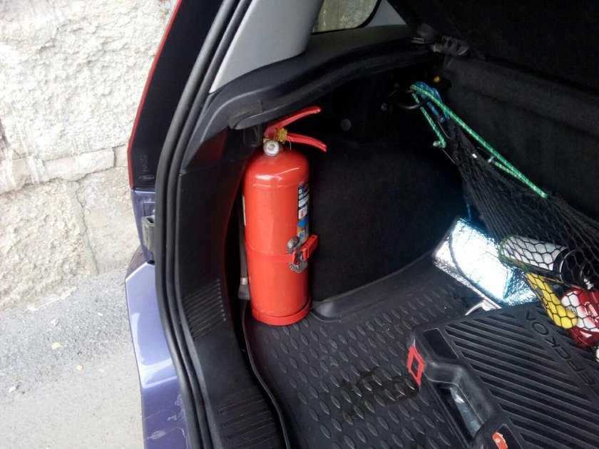 2190 Крепление огнетушитель