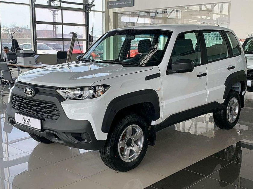 Lada Niva Travel 2021 белая