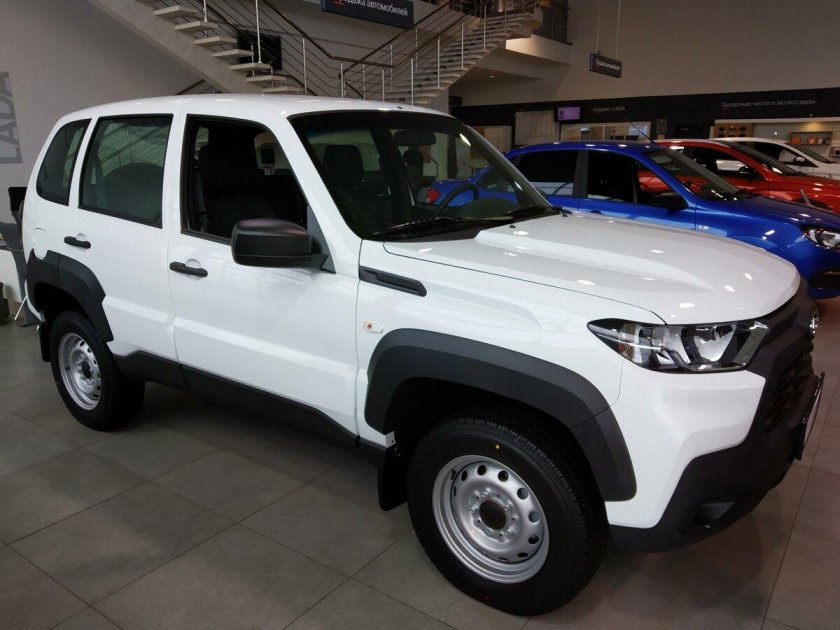 Лада Нива 2021 белая