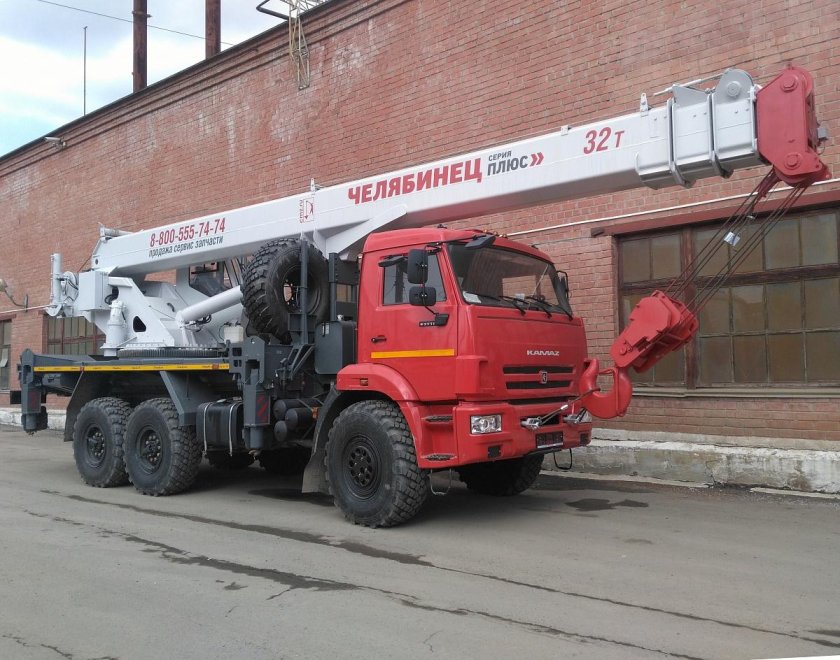 Кран автомобильный КС-55733