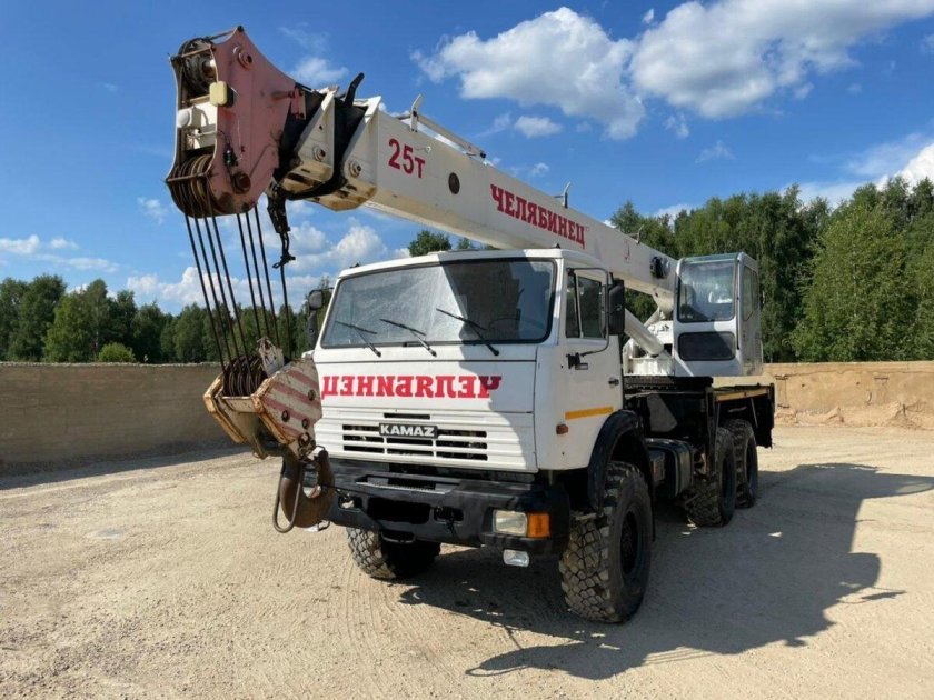 Челябинец 25 тонн КАМАЗ
