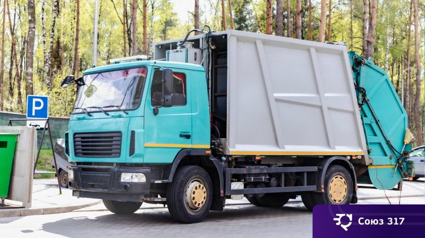 Новые мусоровозы