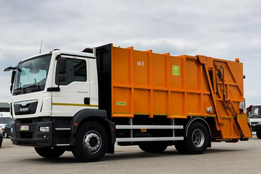 Man TGM 15.250 мусоровоз