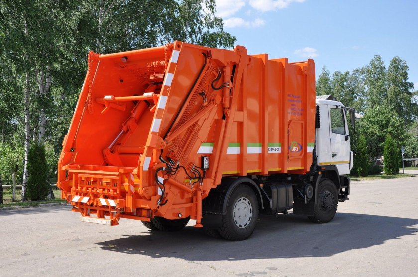 МАЗ 4370 мусоровоз