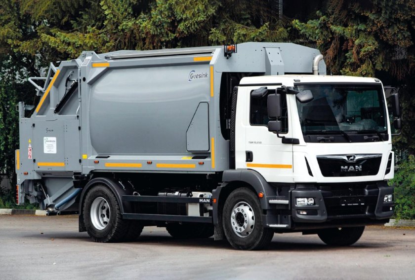 Man TGM 15.250 мусоровоз