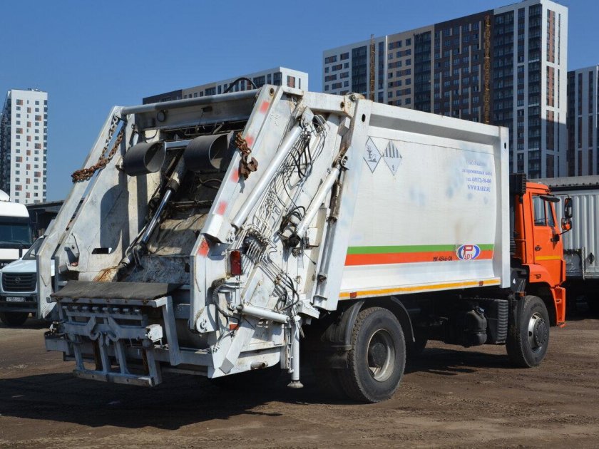 КАМАЗ мусоровоз Фарид 53605