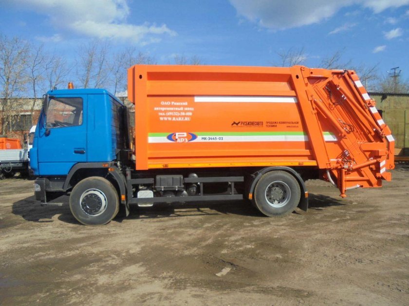 МК-3545-03 мусоровоз
