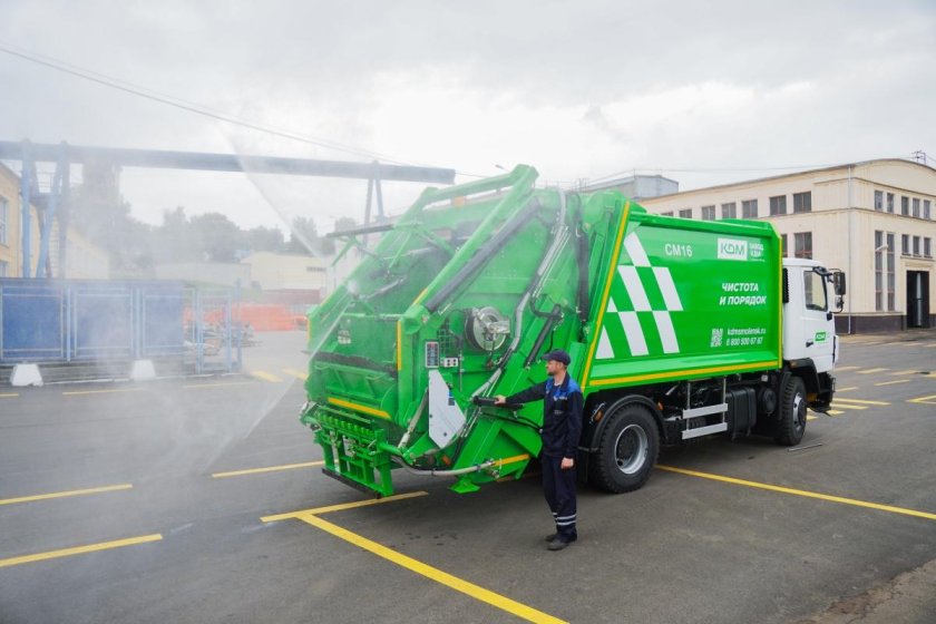 Мусоровоз контейнерный