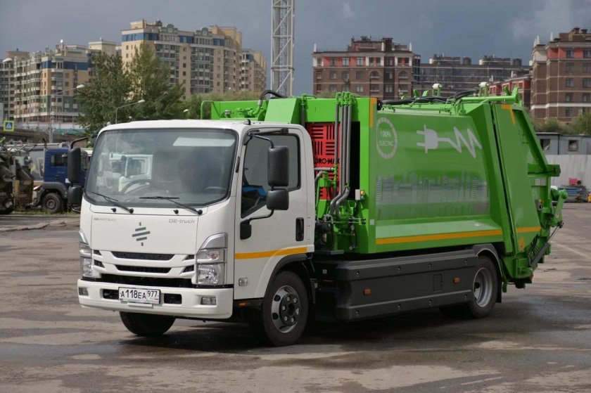Мусоровозы Ростеха