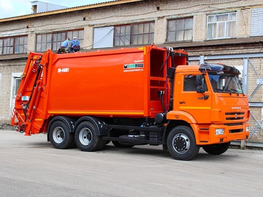 КАМАЗ 65115 мусоровоз
