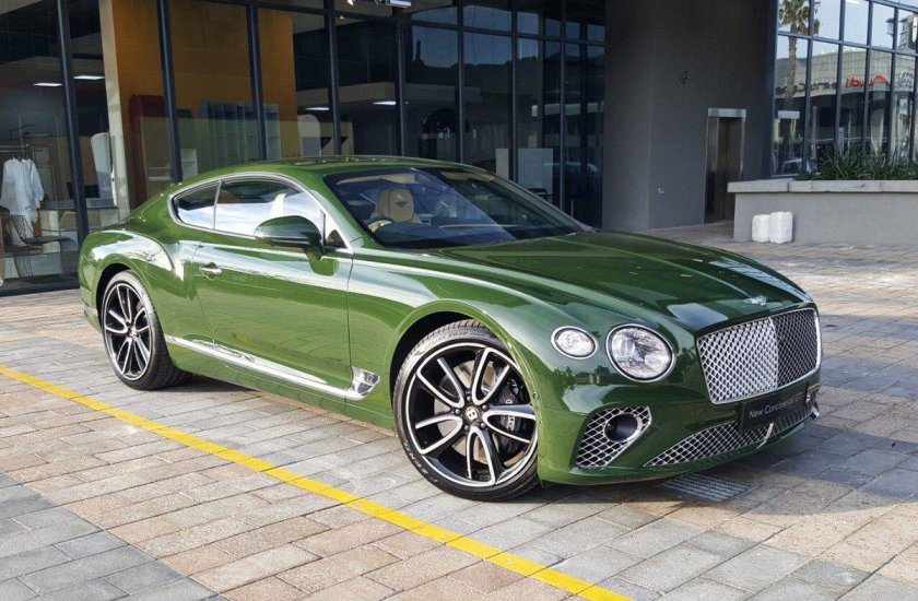 Bentley Continental gt 2021 Green