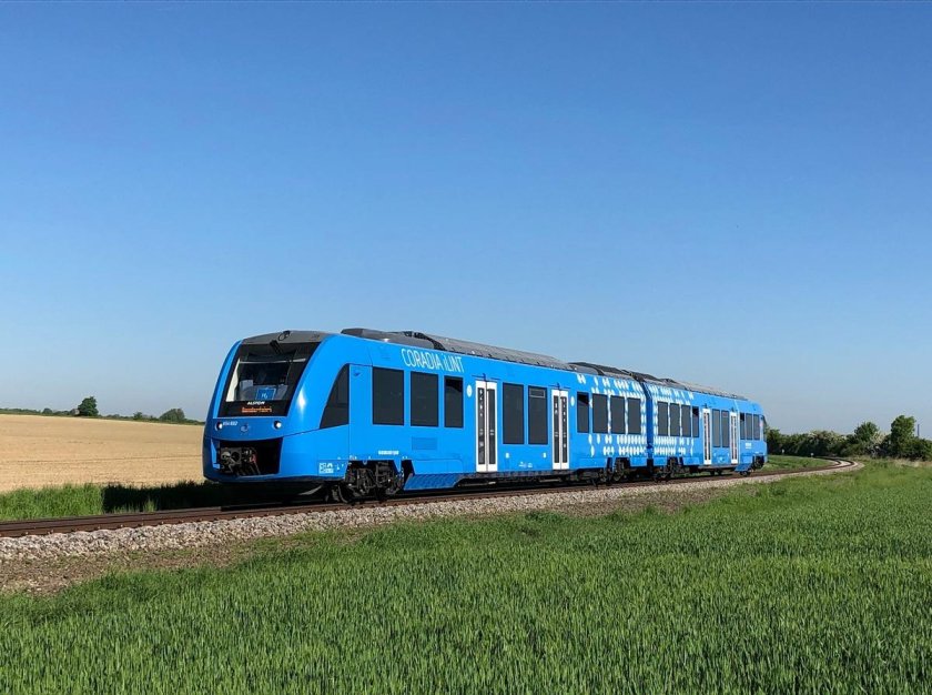 Alstom водородный поезд