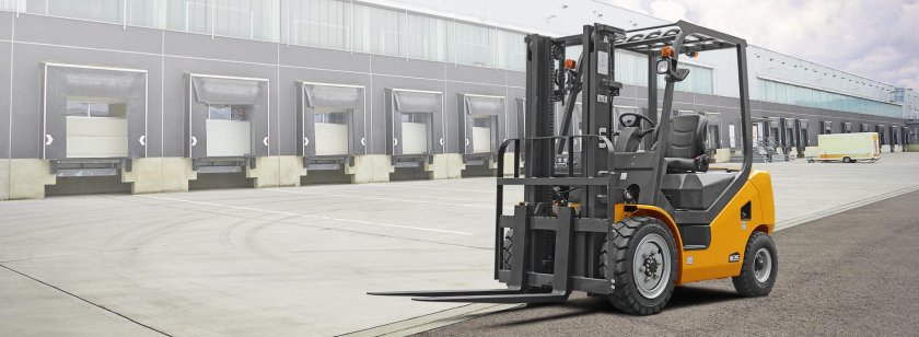 Вилочный погрузчик un