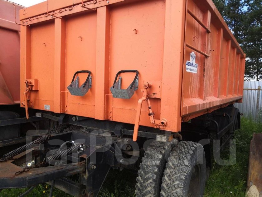 Самосвальный прицеп