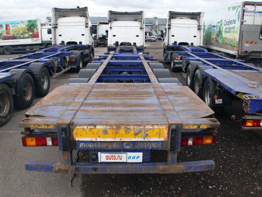 Полуприцеп контейнеровоз кроне