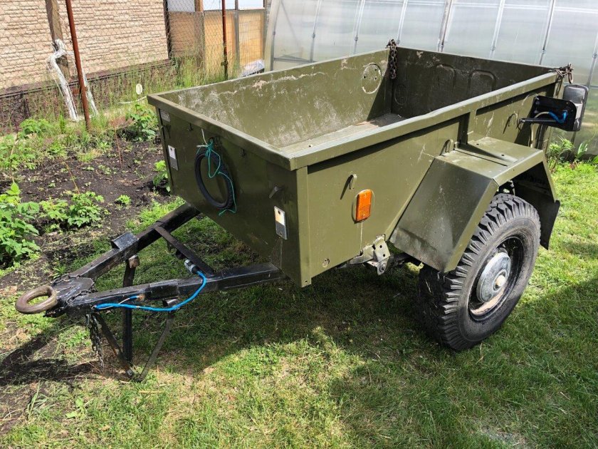 УАЗ прицеп ГАЗ 704