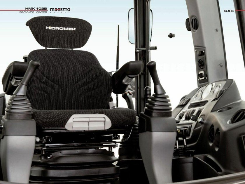 Hidromek 102s кабина