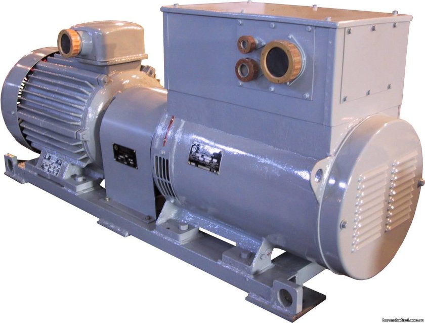 Электромашинный преобразователь частоты 100 кв т - ПСЧ-100 ("БЭМЗ")