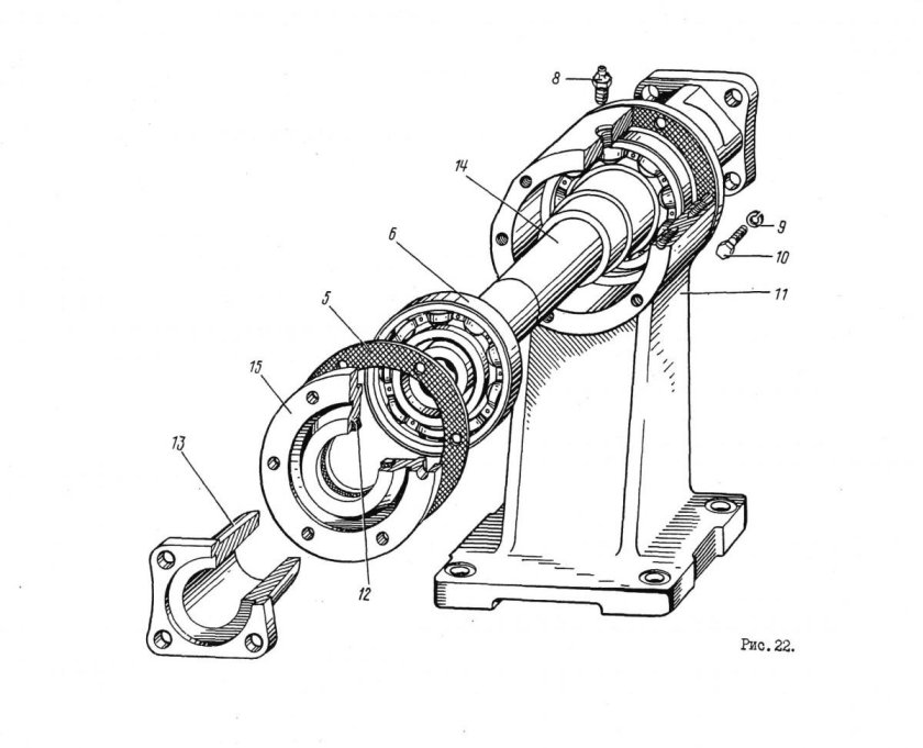 Промежуточная опора тэм2