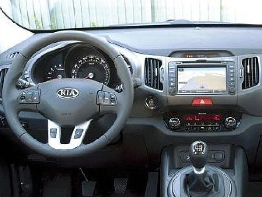Kia sportage 2012 салон