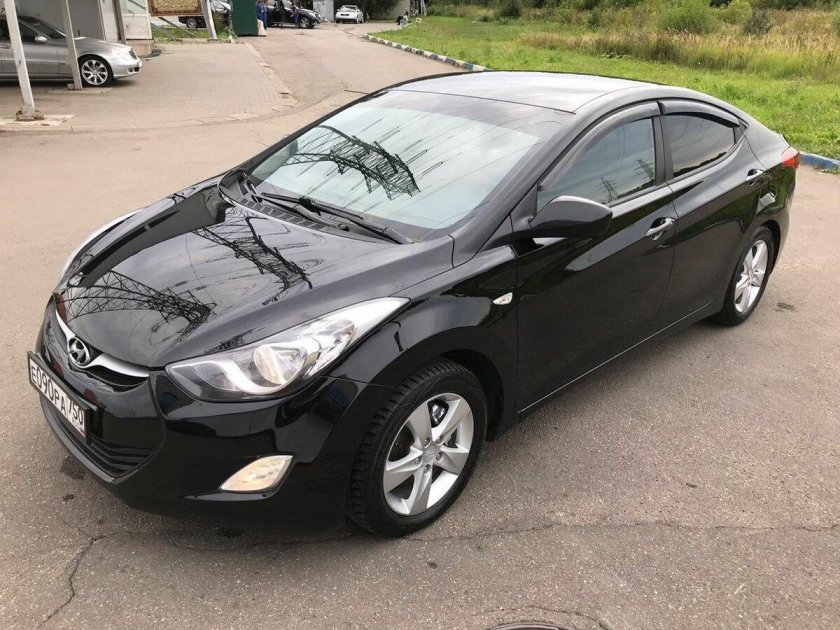 Элантра МД черная