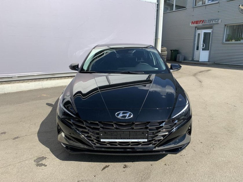 Элантра 2021 черная