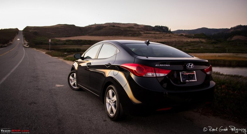 Элантра 5 черная