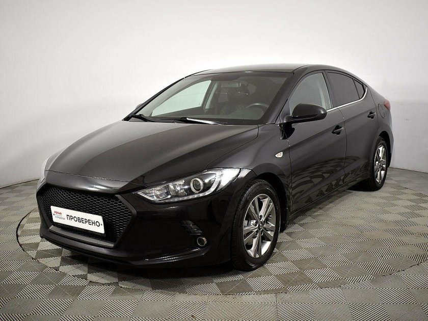 Hyundai Elantra 6 черная