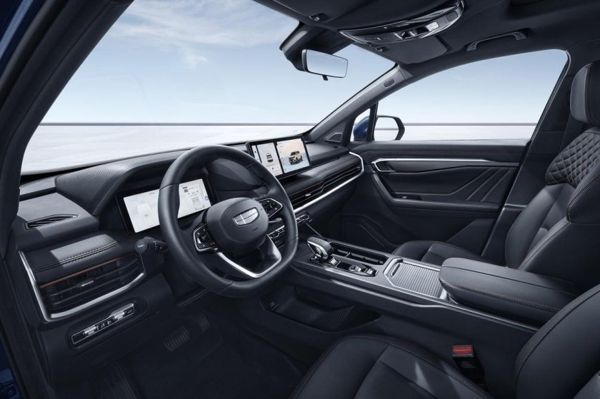 Geely okavango 2024 салон