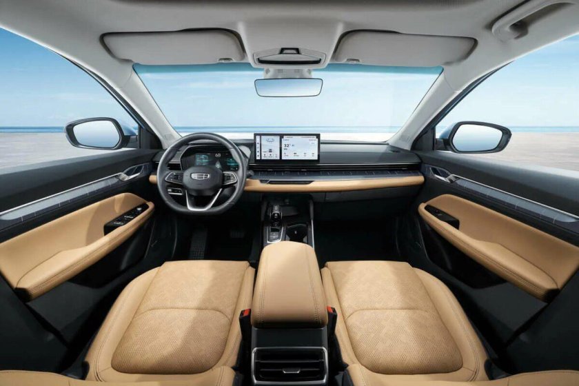 Geely Emgrand 2023 салон