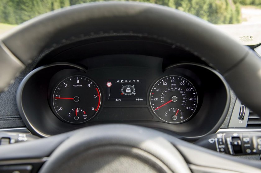 Kia Optima приборная панель