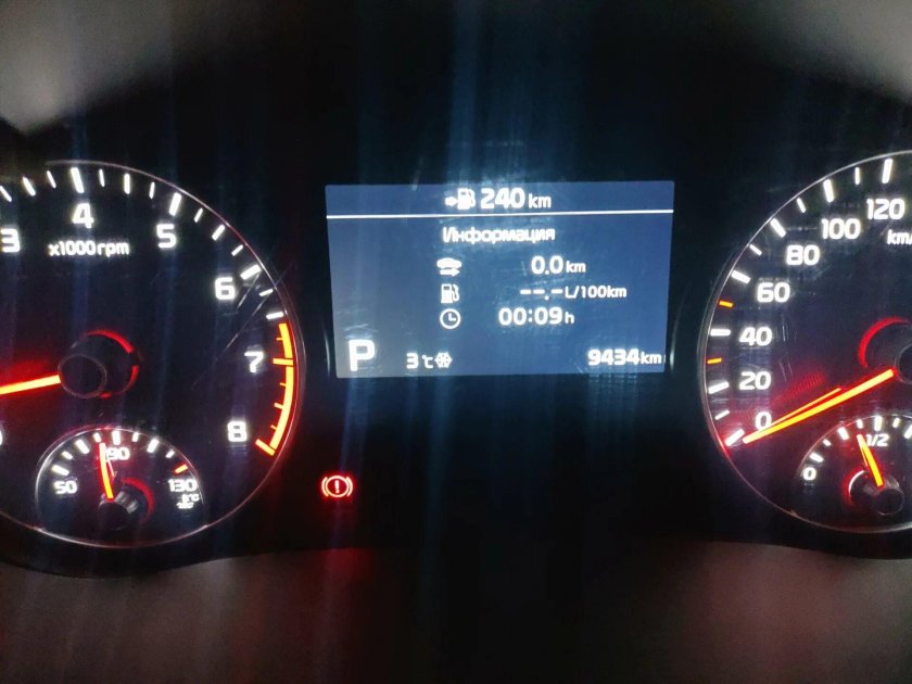 Панель приборов Киа Оптима 2019